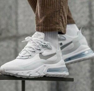 Branded Triple White Sports Shoes