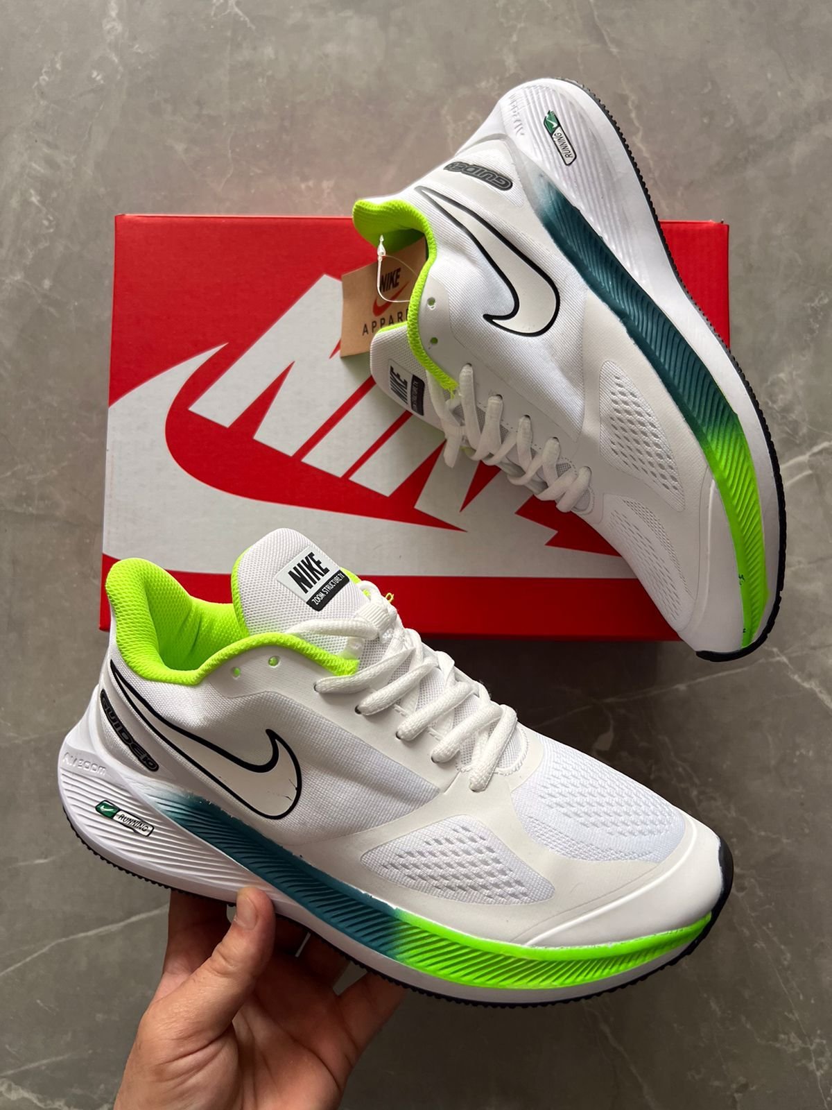 Men's Zoom 7x Glide White Sneakers