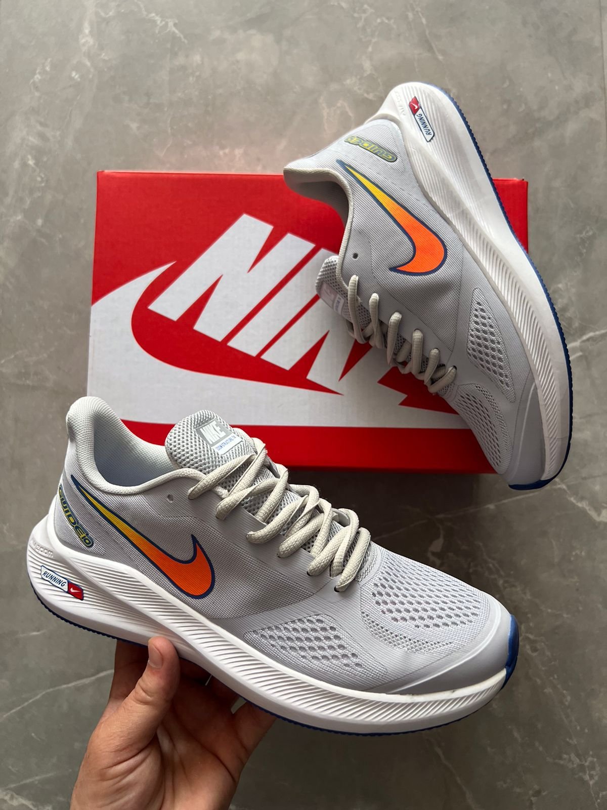 Men's Zoom 7x Glide White Sneakers