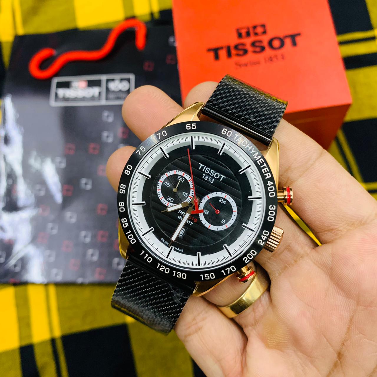 Free Tissot brand box and carry-bag