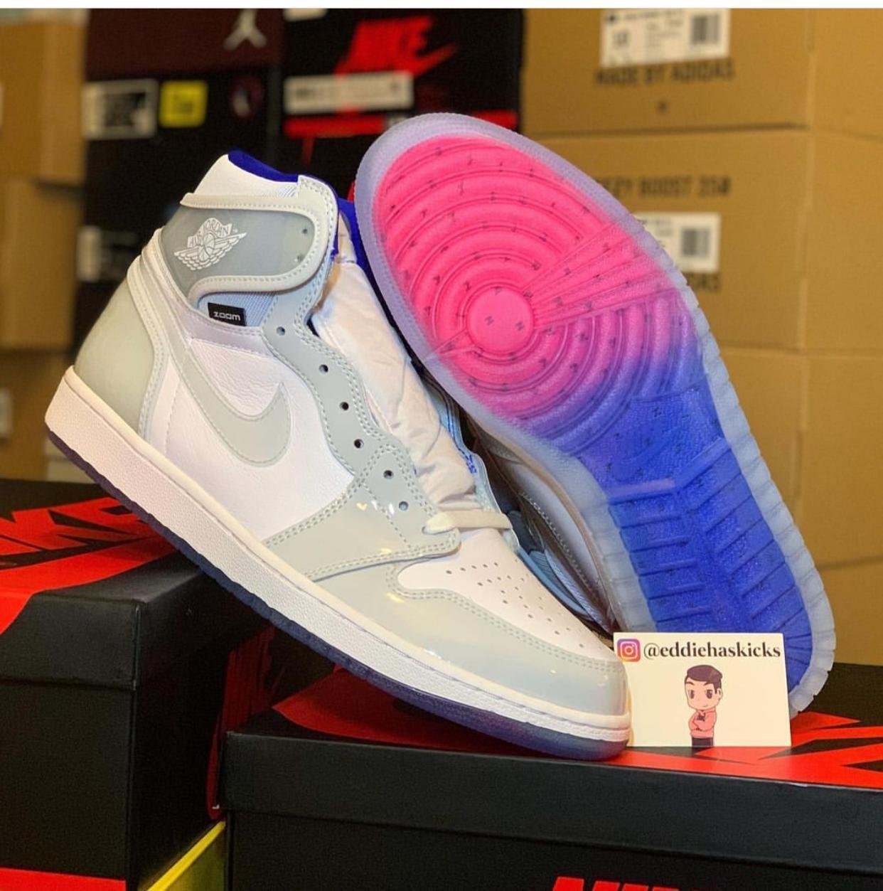 Zoom High Racer Sneaker Branded