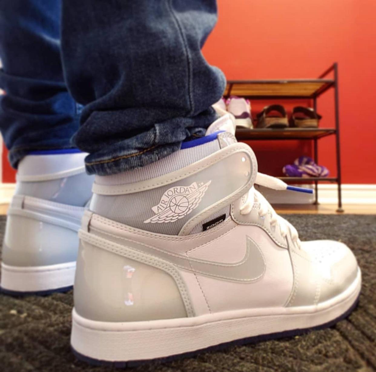 Zoom High Racer Sneaker Branded