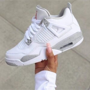 Rtro 4 Sneaker White Oreo Cement Unisex