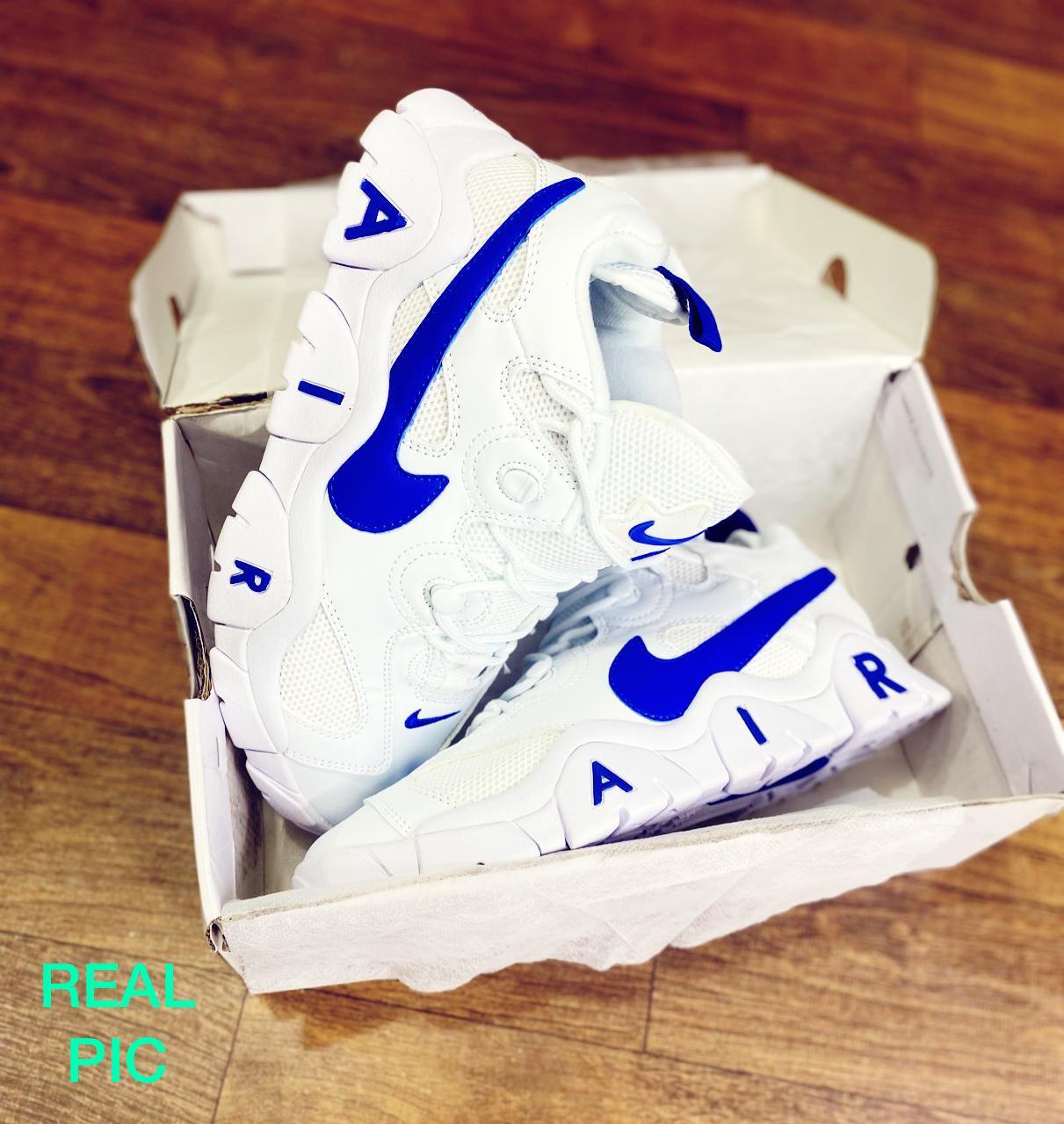 Air Barrage Sneakers White For Boys