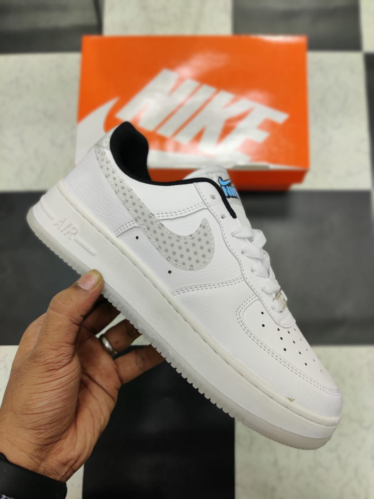 Airforce 1 Naked Eye Sneakers In Stock