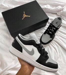 Branded Cut Low Leather Sneaker On Sale