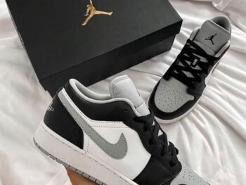 Branded Cut Low Leather Sneaker On Sale