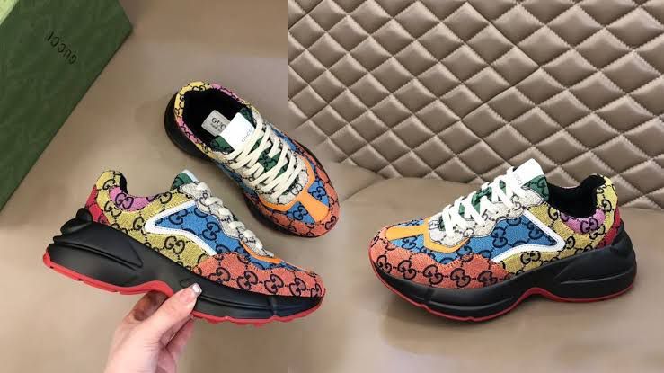 Gucci Rhyton Shoes GG Multicolor