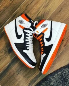 Electro Orange Sneaker From JRDN On Sale
