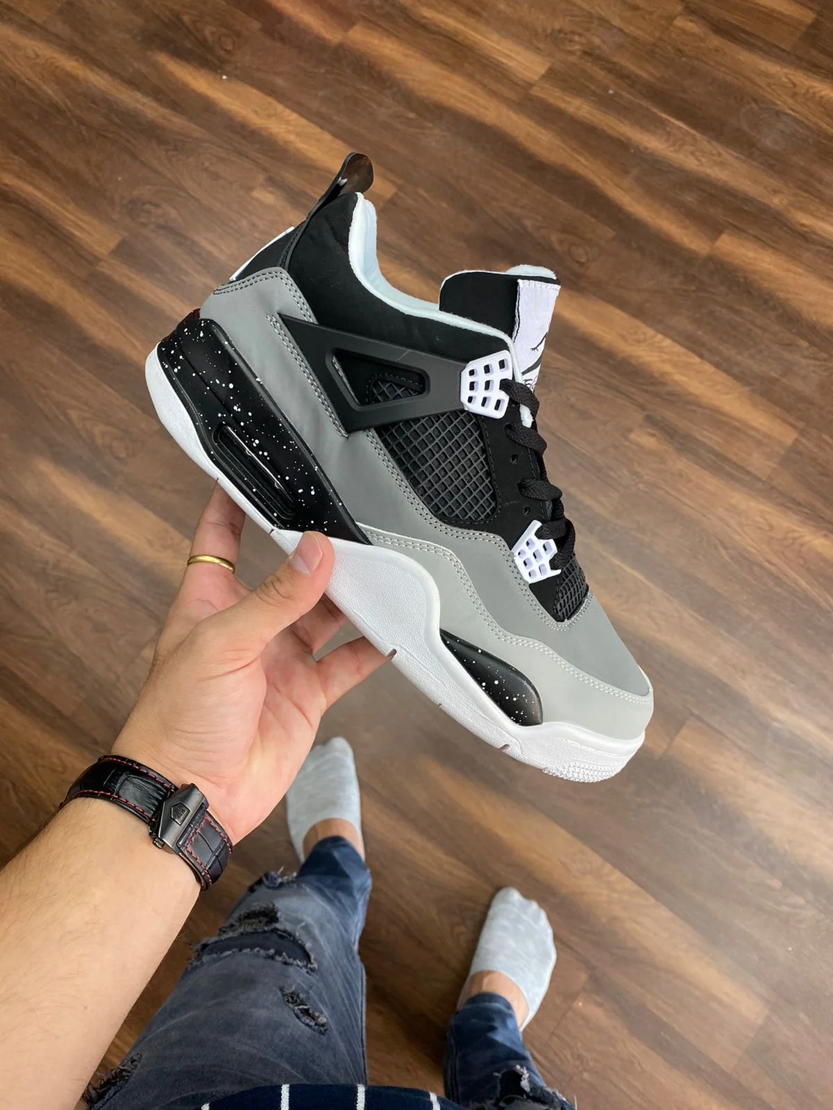 Retro 4 Fear Pack Sneakers – Premium Quality Streetwear Shoes