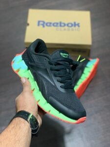 Black Reebok Zig Dynamica 2 Shoe On Sale