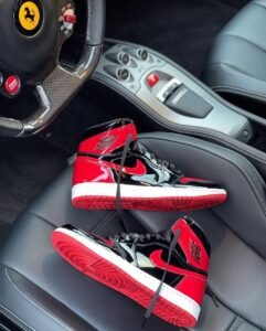 Bred Patent Sneaker By JRDN Limited Edition