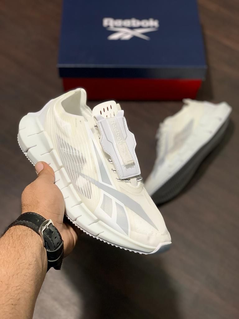 Reebok White Zig 3D Storm Shoe On Sale