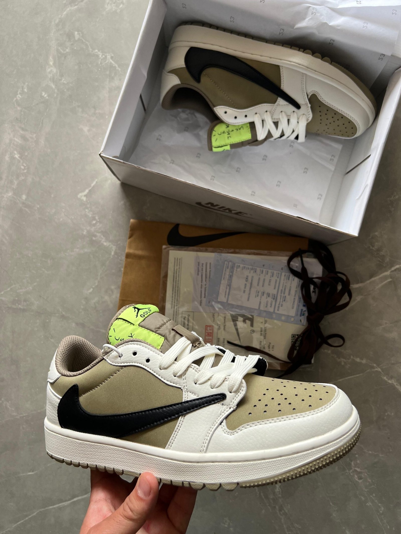 Cut Low Travis Scott UA Quality 4 Colors