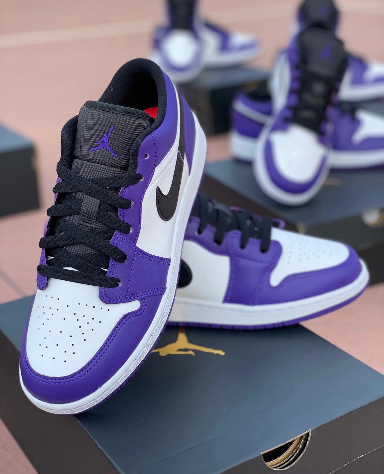 Low Cut Purple Sneaker For Sale