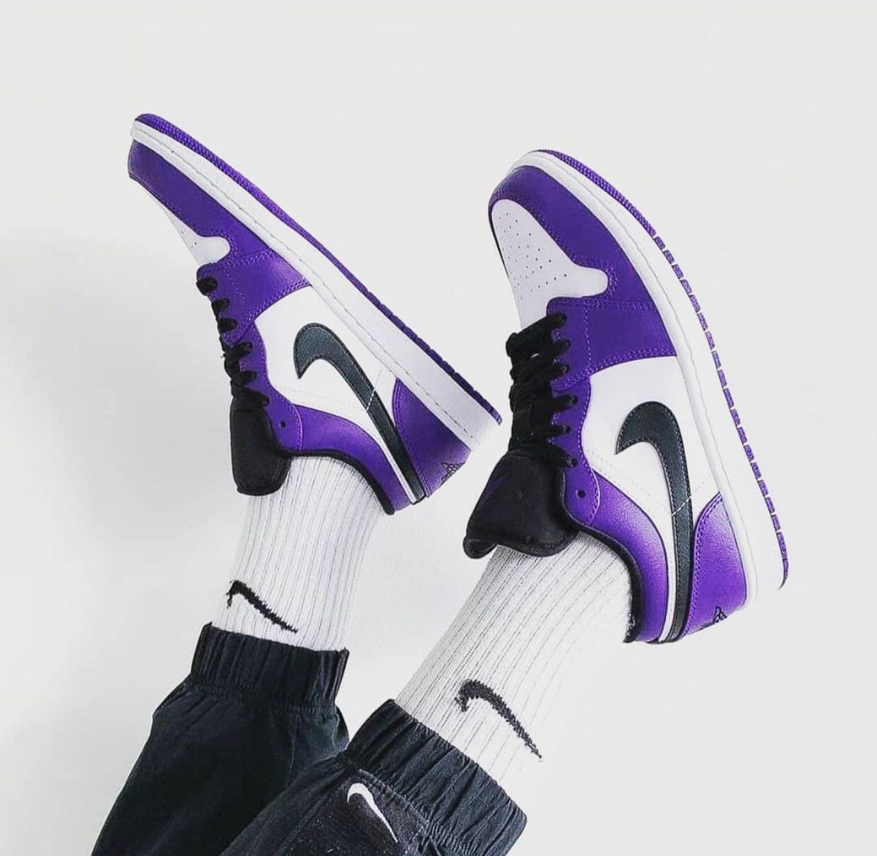 Low Cut Purple Sneaker For Sale