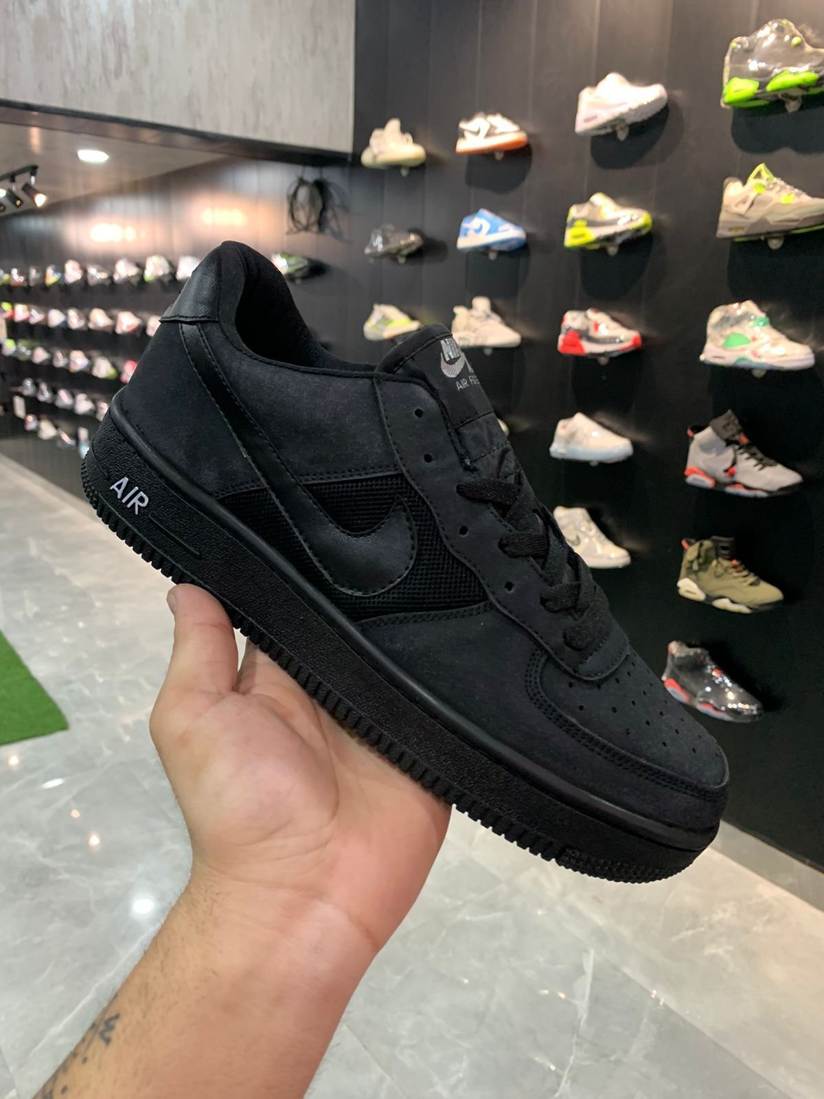 Airforce Jimmy Black Sneakers For Boys