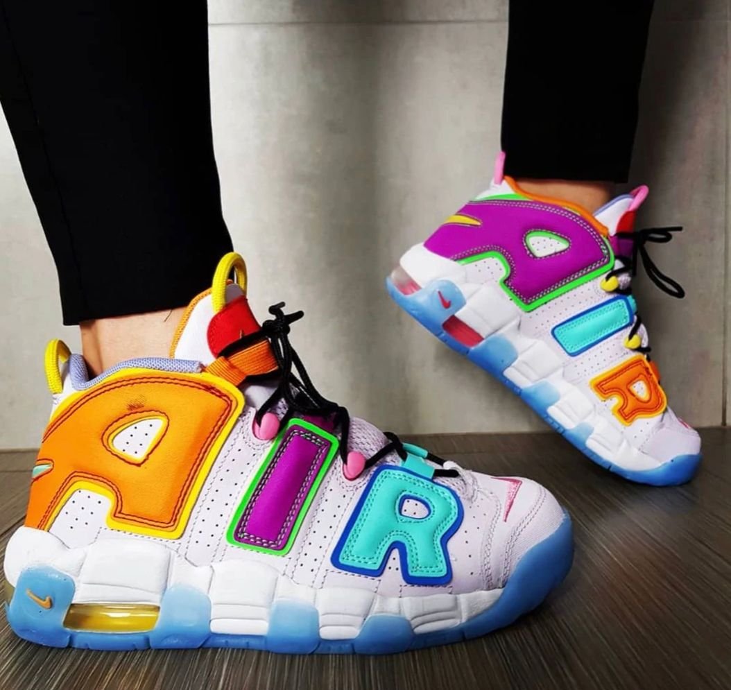 Uptempo Mix & Match Sneakers In Stock