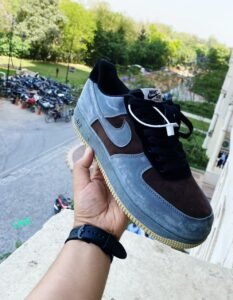 Grey Brown Airforce Sneakers In Stock