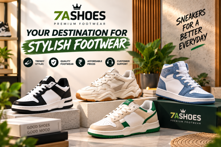7ashoes online footwear store featuring stylish sneakers and casual footwear