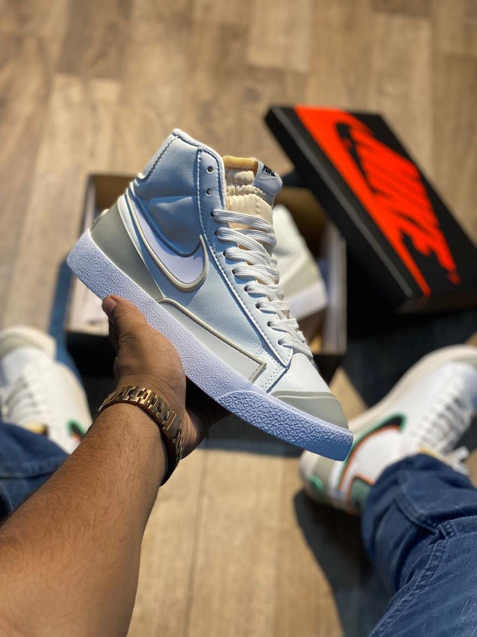 Imported Blazer Mid 77 Infinite Sneakers
