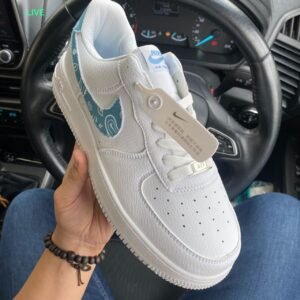 Worn Blue Worn Sneakers Imported
