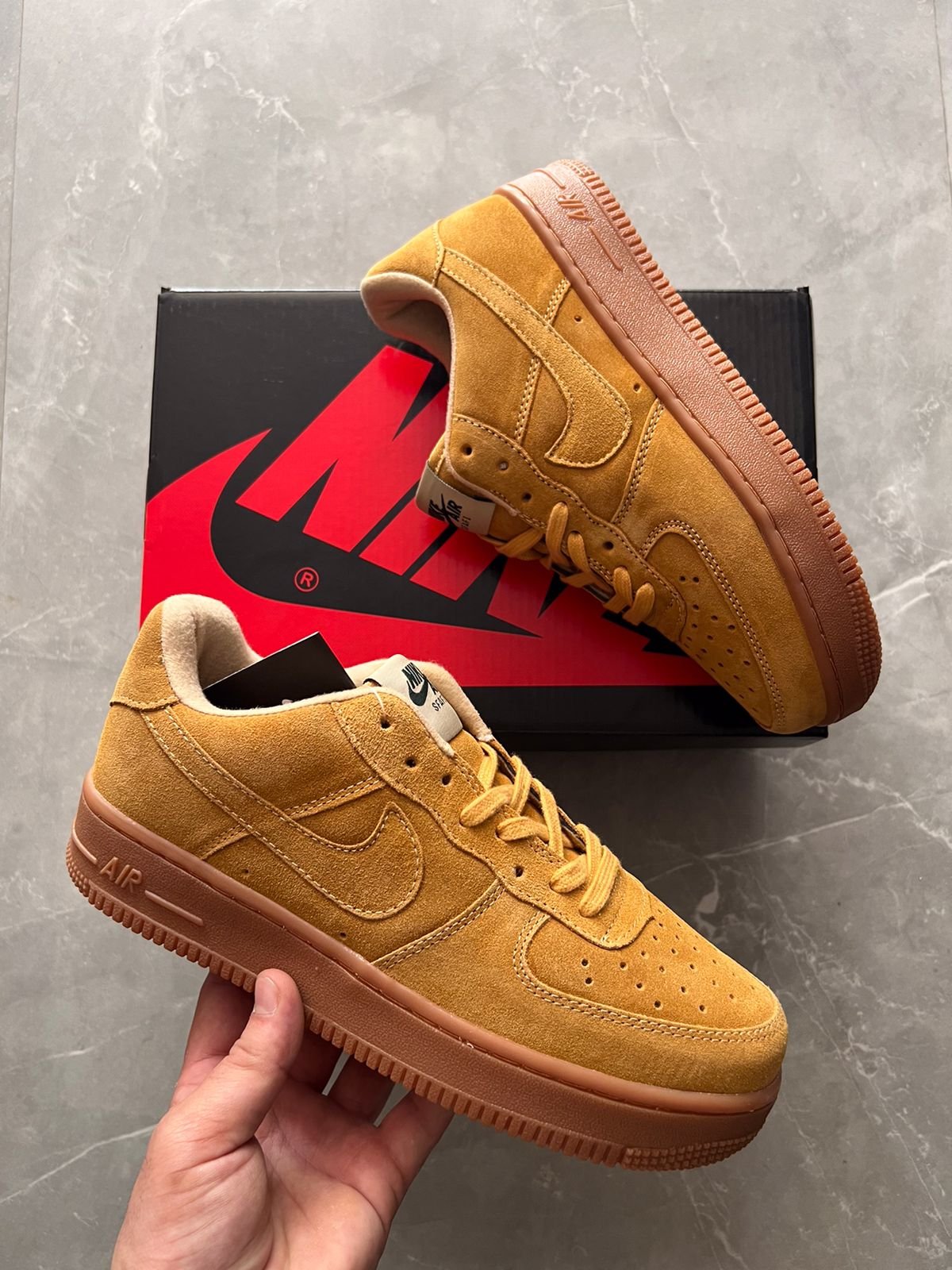Imported Air Force Wheat Sneakers