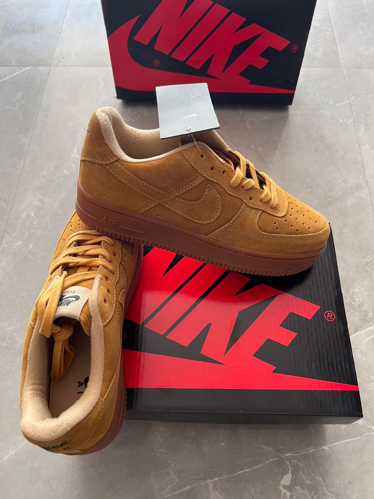 Imported Air Force Wheat Sneakers