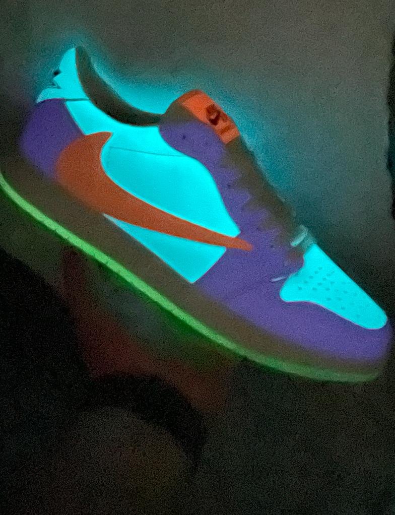 Imported Travis Glow In Dark Sneakers