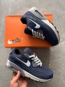 Navy Blue Max 90 Sneakers In Stock
