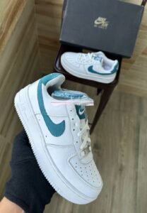 Green Love Airforce One Sneakers