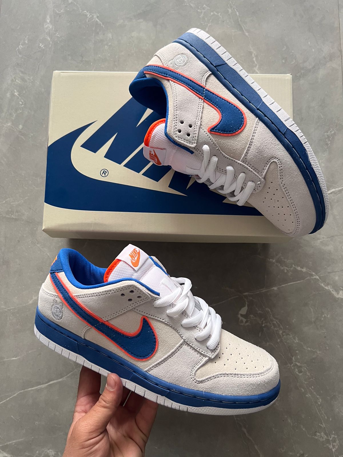 Imported Dunk Cool Blue Sneakers