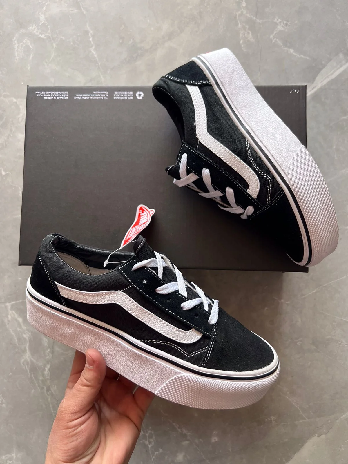 Imported Old Skool Double Sole Sneakers