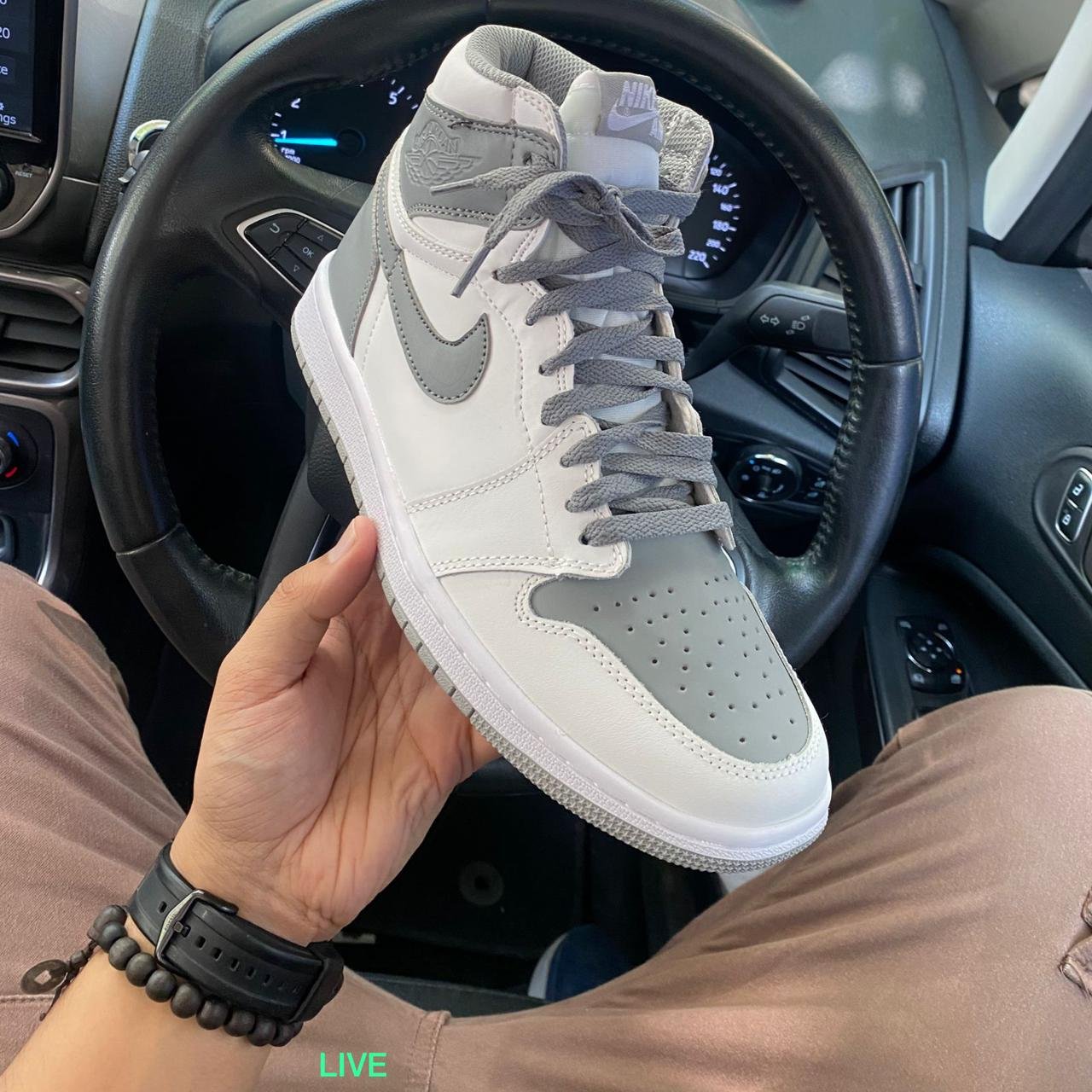 Retro Stealth High Ankle Sneakers