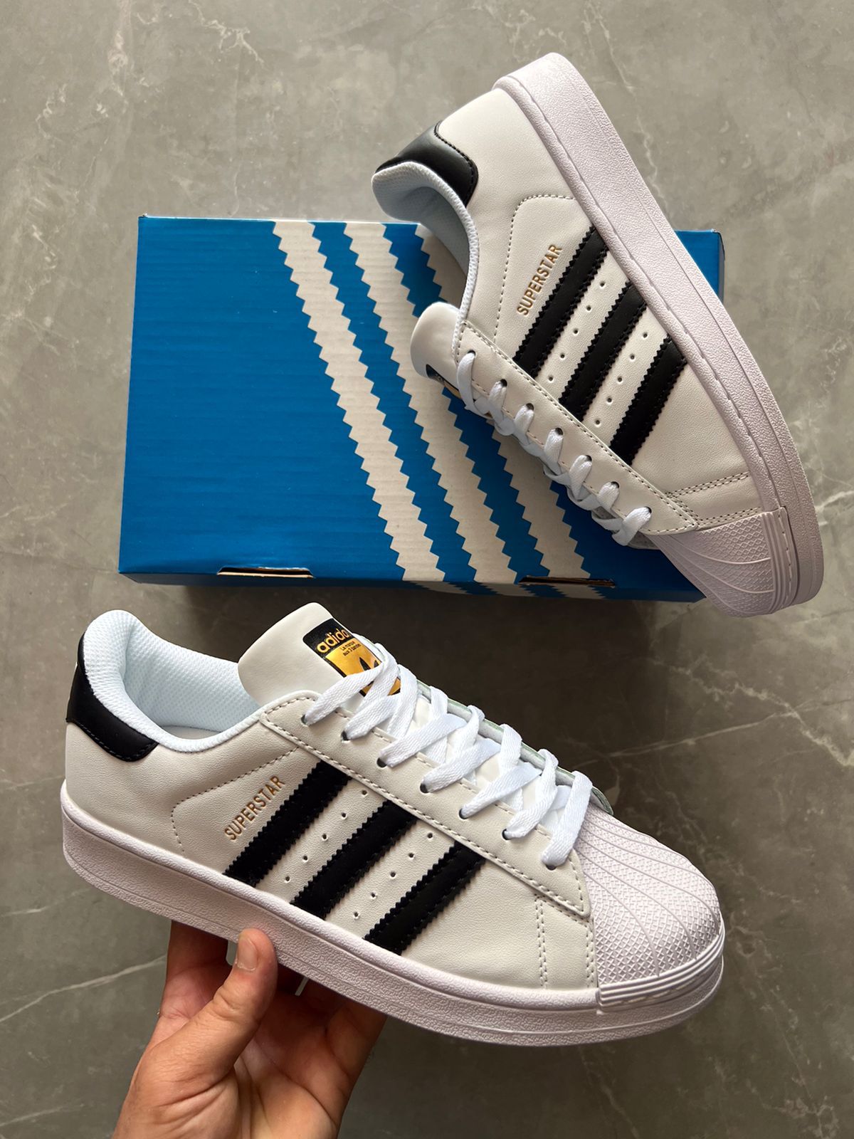 Full Leather Superstar Sneakers