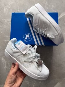 Men's White Superstar King Sneakers - Stylish & Comfortable Shoes