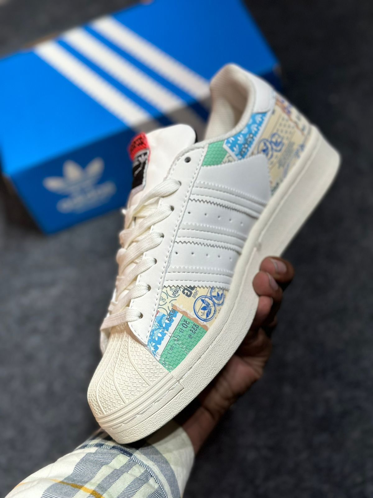 New Full Leather Superstar Sneakers