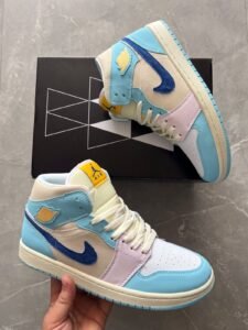 Retro Celestine Blue Full Leather