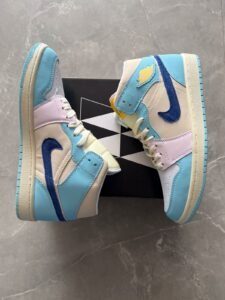 Retro Celestine Blue Full Leather