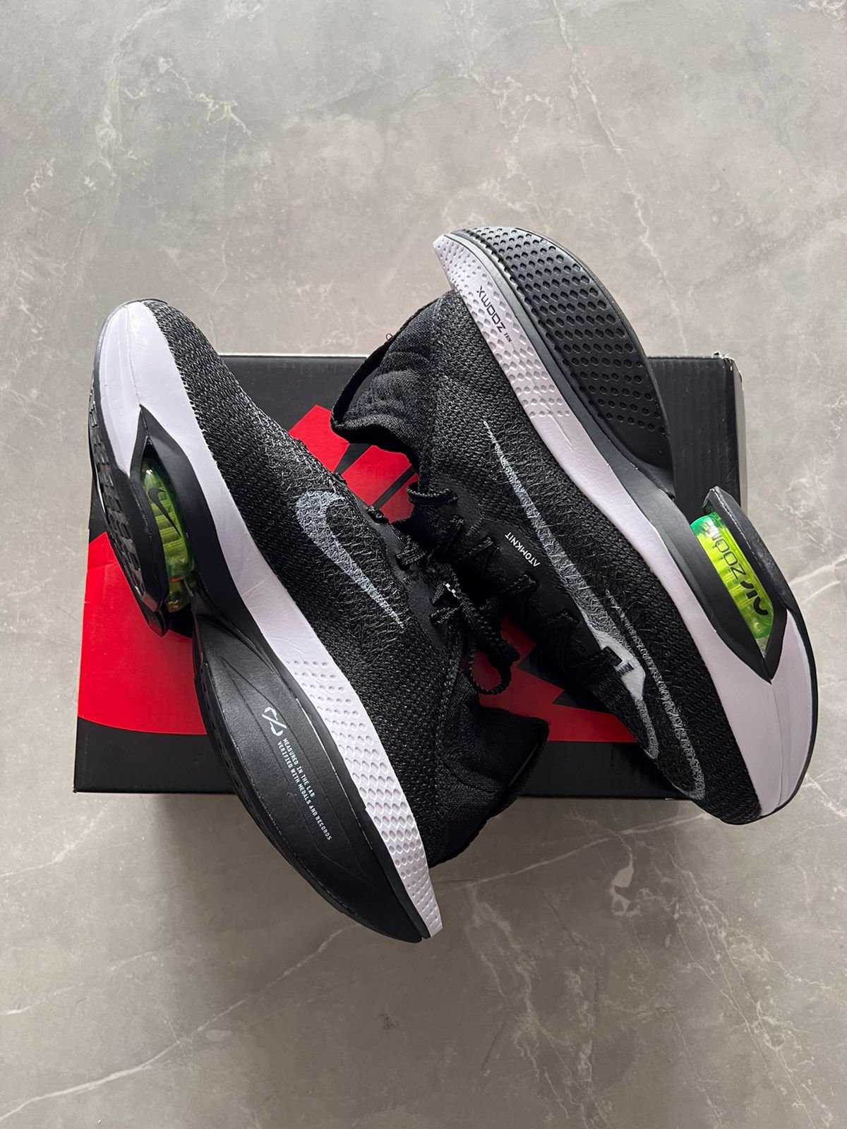Black Alfa Fly Next 2nd Edition Sneakers