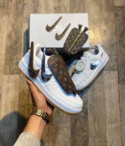 X Travis Scott X LV Airforce Sneakers
