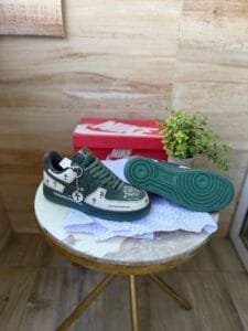 Dunk Green Chrome Hearts Sneakers On Sale