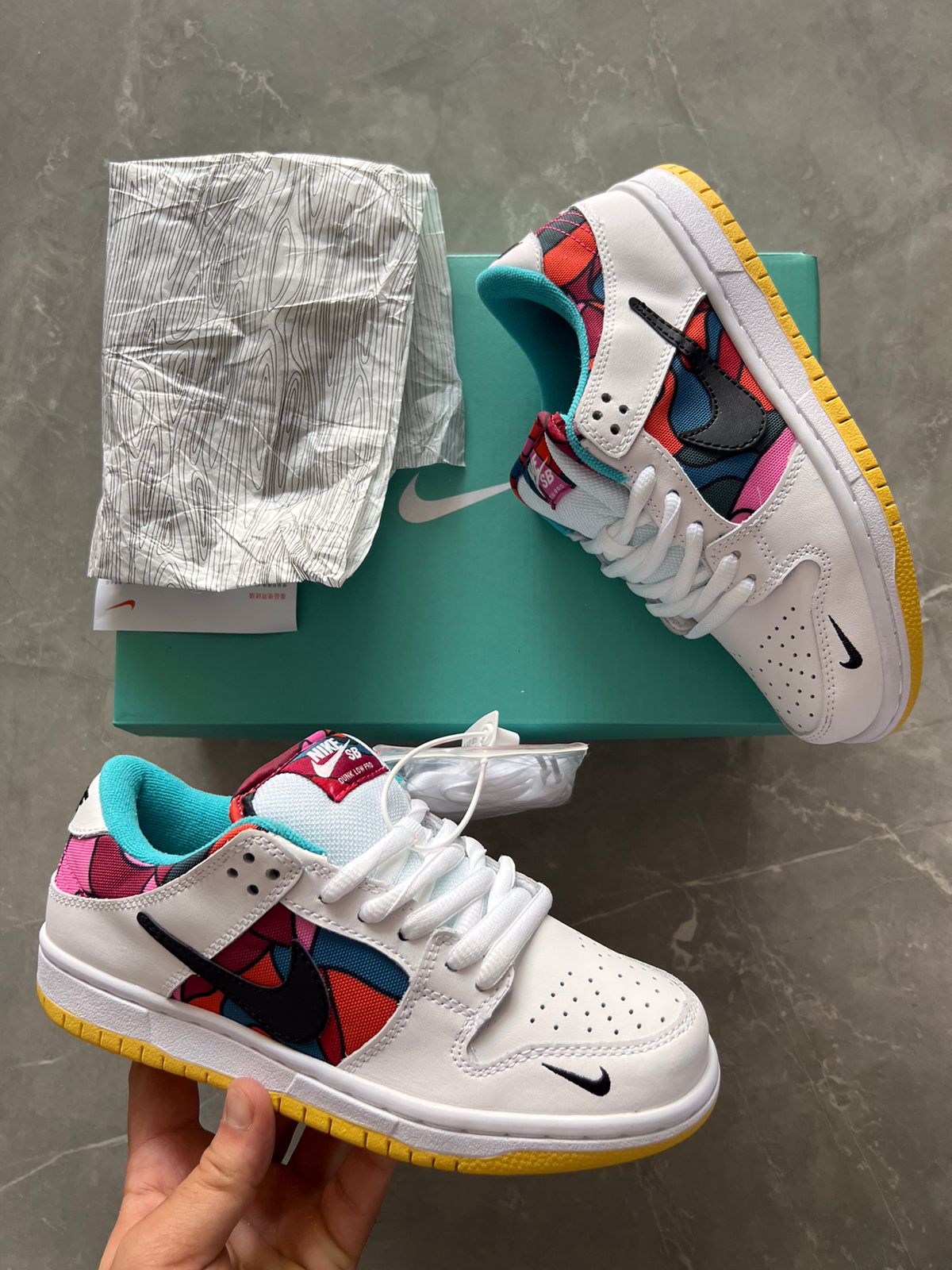 SB Dunk Parra 2 Sneakers For Girls