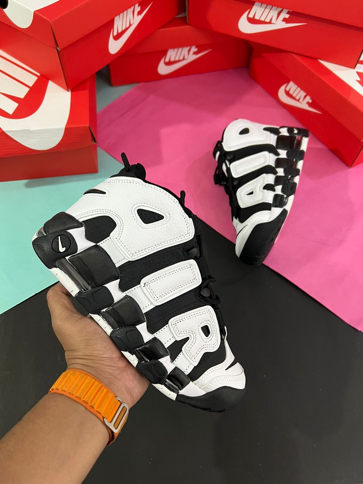 Uptempo 96 Cobalt Bliss Sneakers