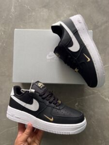 Airforce One Black N White Sneakers