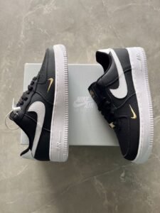 Airforce One Black N White Sneakers