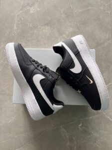 Airforce One Black N White Sneakers