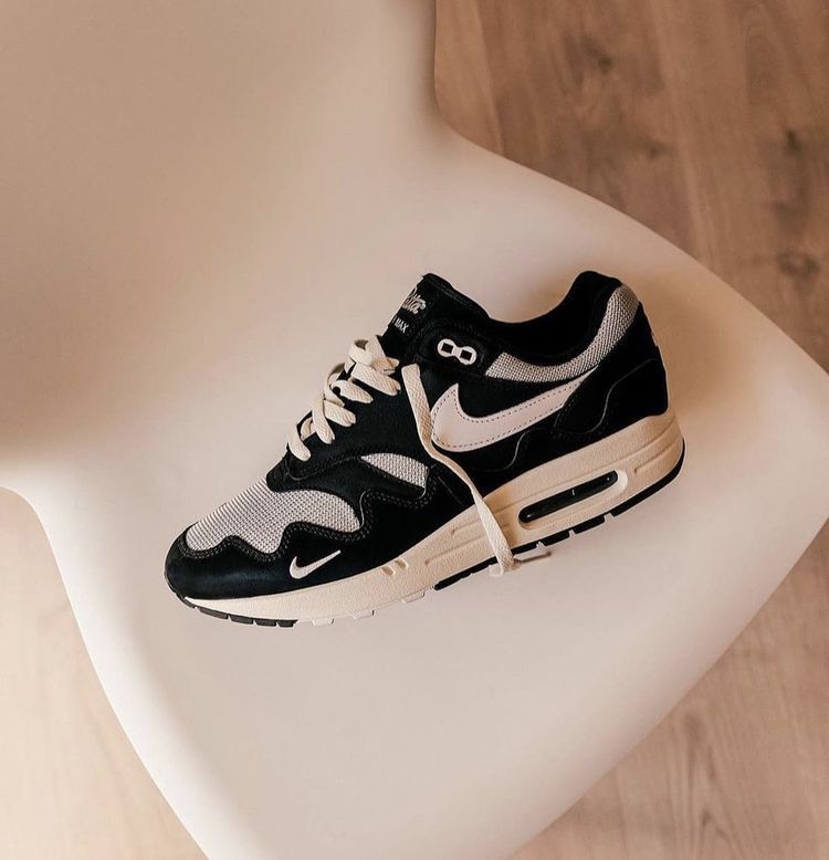 Airmax 1 Patta Imported Sneakers Black