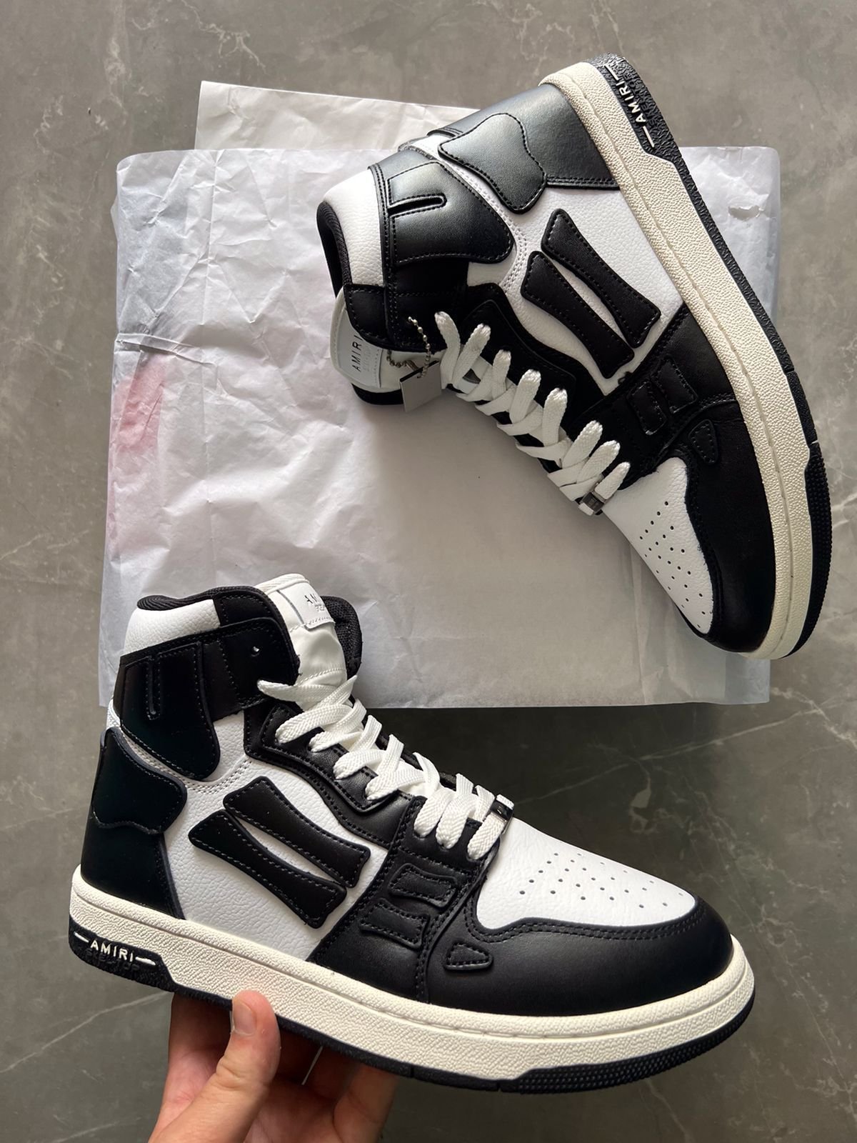 Amiri Skel high Top Sneakers 5 Colors