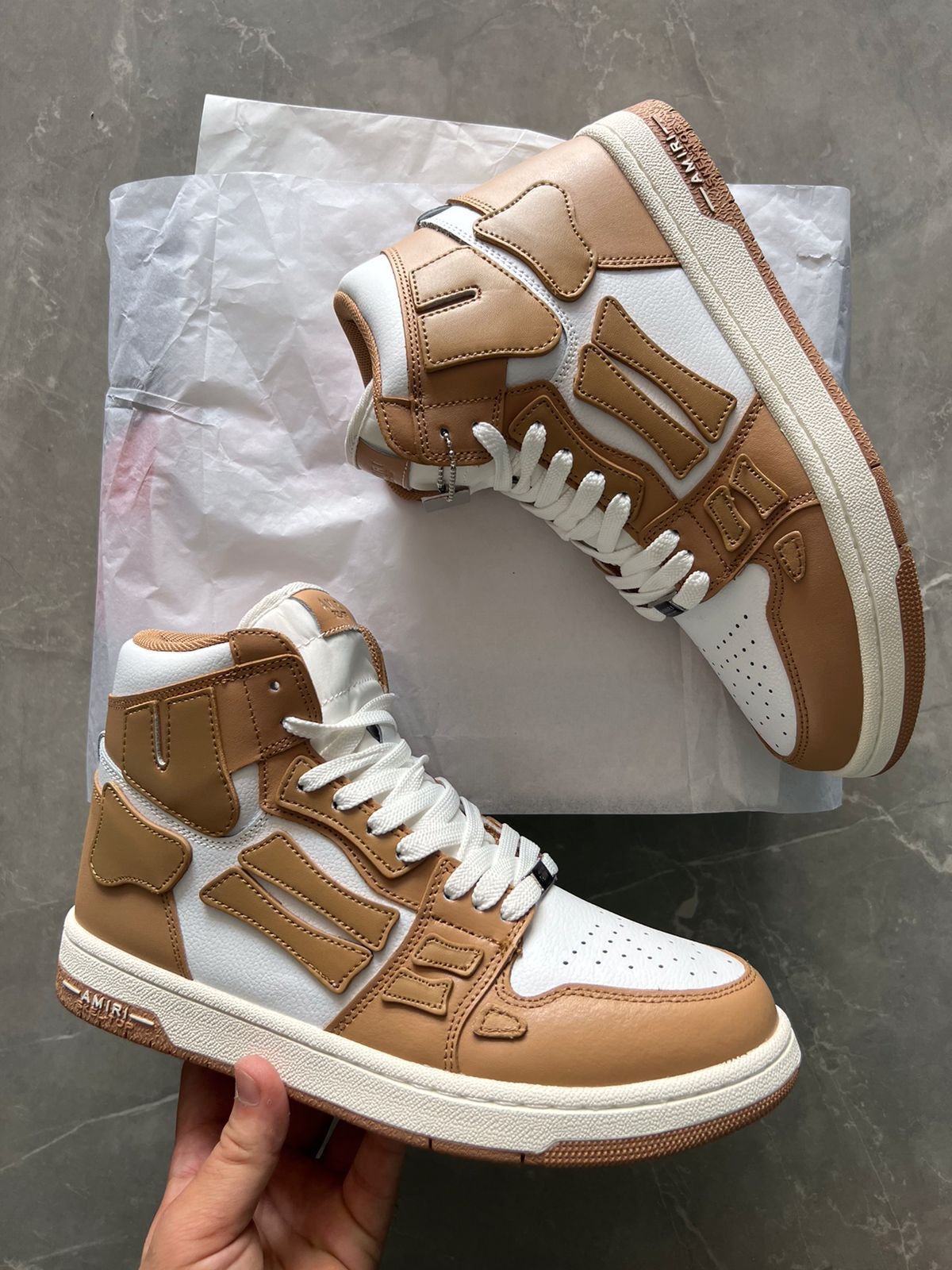 Amiri Skel high Top Sneakers 5 Colors